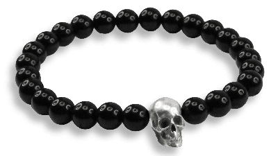 Picture of High Charm Crown Natural Stone Pearl Men's Bracelet .