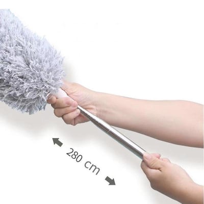 Picture of Mop - Cleaning Cars, Homes, Interiors, Multi-Purpose Adjustable Metallic Long Handle.