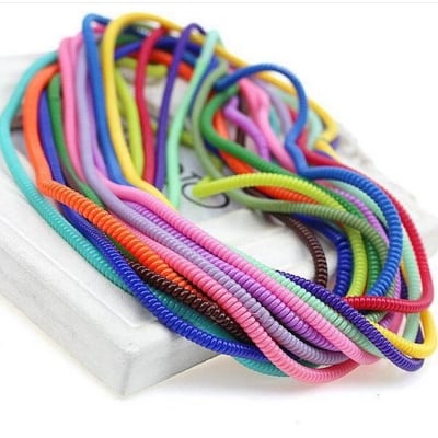 Picture of Mobile Phone Wire Cord Rope Protector USB Charging Cable Bobbin Winder