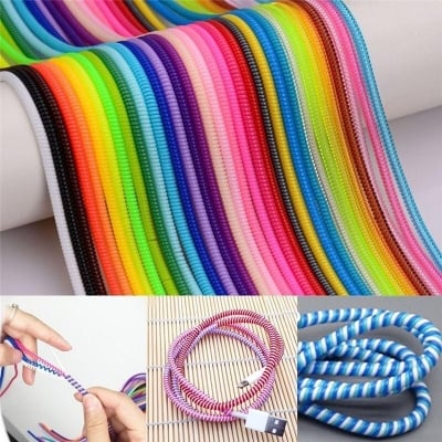 Picture of USB Charging Cable Bobbin Winder Data Line Earphone Cover