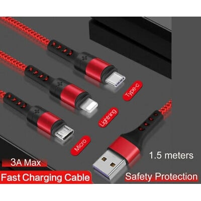 Picture of USB Fast Charging Cable 3in 1