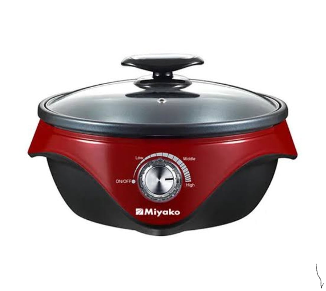 Picture of Miyako 3 Liter Electric Curry Cooker MC-300 EK | Miyako Electric Korai | Miyako Electric Multifunction Cooker | 1800 Watt Multicolor
