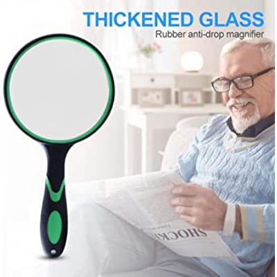 Picture of Multi-COlor Silicone Handle Magnifying Glass
