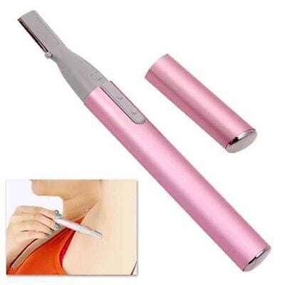 Picture of Women Pink Electric Ear Nose Trimmer Eyebrow Hair Groomer Shaver Remover