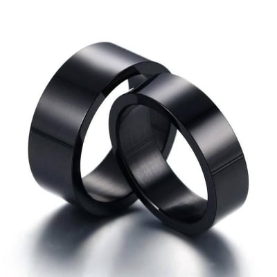 Picture of New Finger RIng For Man - Black