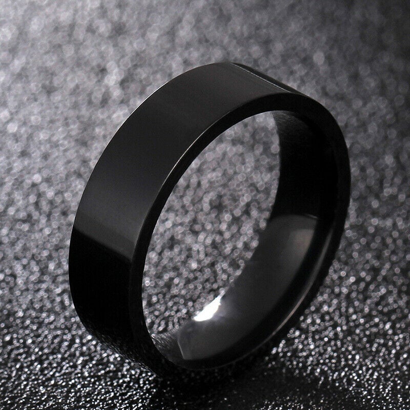 Picture of New Finger RIng For Man - Black