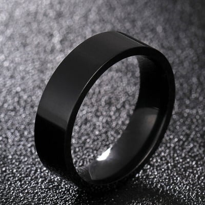 Picture of New Finger RIng For Man - Black