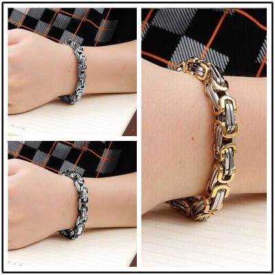 Picture of Men's Bracelet Stainless Steel - Gold