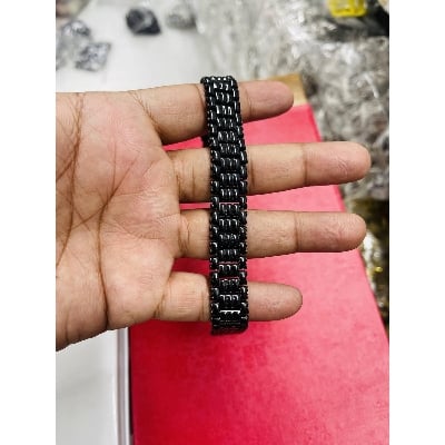 Picture of Double Magnetic Point Bracelet Women Men - Black