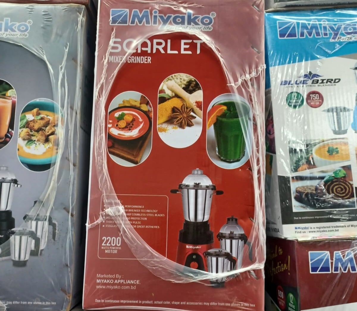 Picture of 2200 Watts Miyako SCARLET Blender Plus Mixer Grinder INDIA 