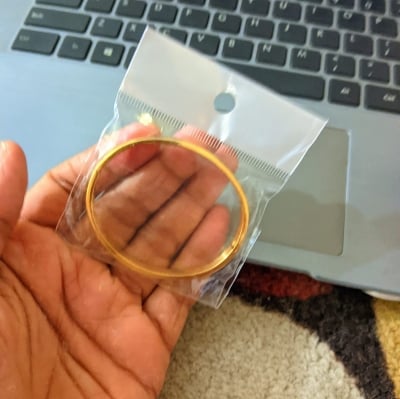 Picture of Man's Golden Bracelet - Man Jewellery--- কালার গ্যারান্টি 1 বছরের - Gold