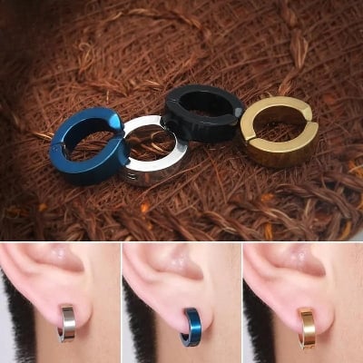 Picture of Stylish Hoop Earrings Dangle Earrings Women's Fashion Jewelry Gold Plated Silver Plated