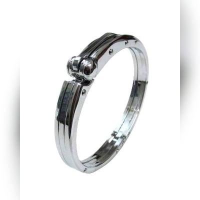 Picture of Luxury Stainless Steel Cuff Bracelets For Men - Silver