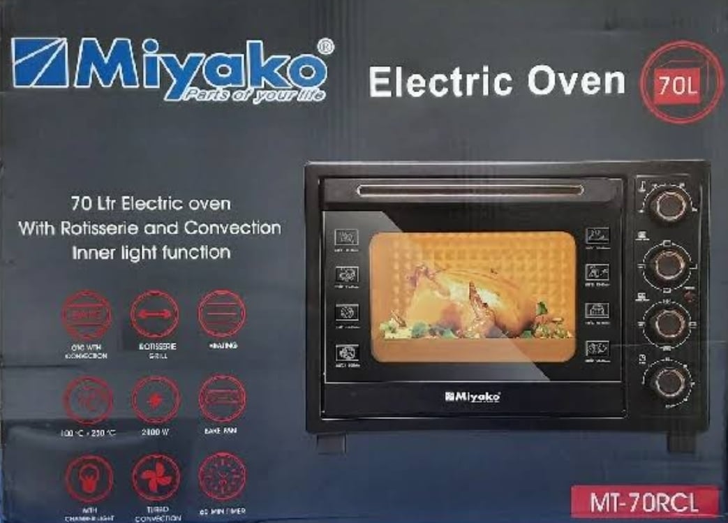 Picture of Miyako electric oven 70 liter MT-70RCL 