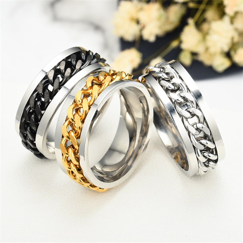 Picture of Fashion Silver Finger Ring- Man's Finger Ring