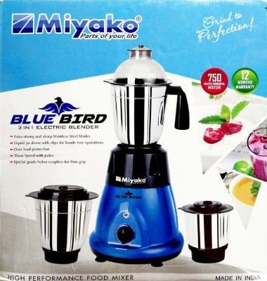 Picture of 750 Watt Miyako Blender Plus Mixer Grinder | BLUE BIRD 🇮🇳 