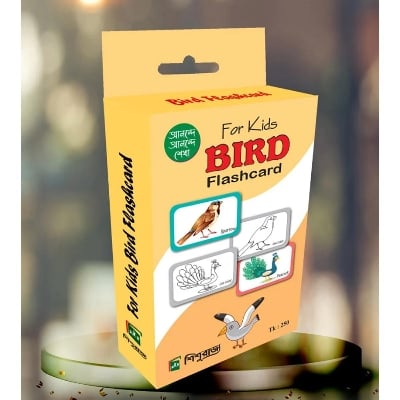 Picture of 32 Piece/set Bird Flash Cards Teach Kids