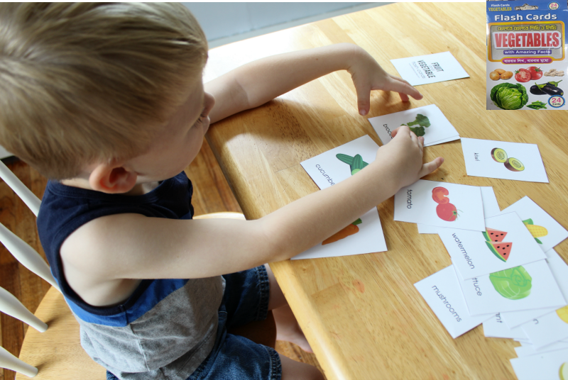 Picture of Flower flash cards - Multi Color