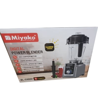 Picture of 3 Liter Miyako Digital Power Blender BL-59DIGI 2400WATT 