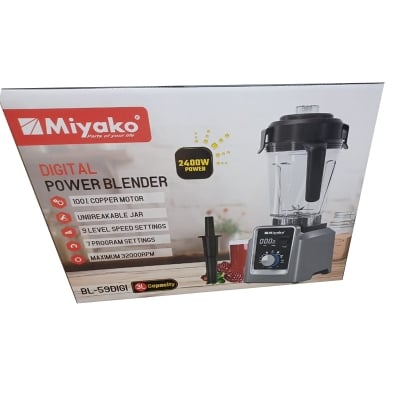 Picture of Miyako 3 Liter Digital Power Blender BL-59DIGI 2400WATT 