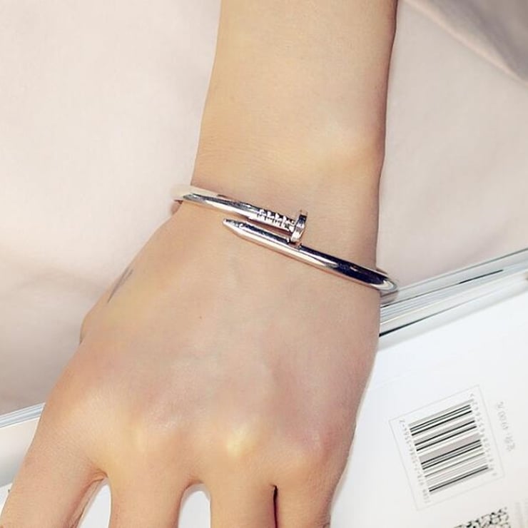 Picture of New Stainless Steel Bracelets for Man & Women - Silver
