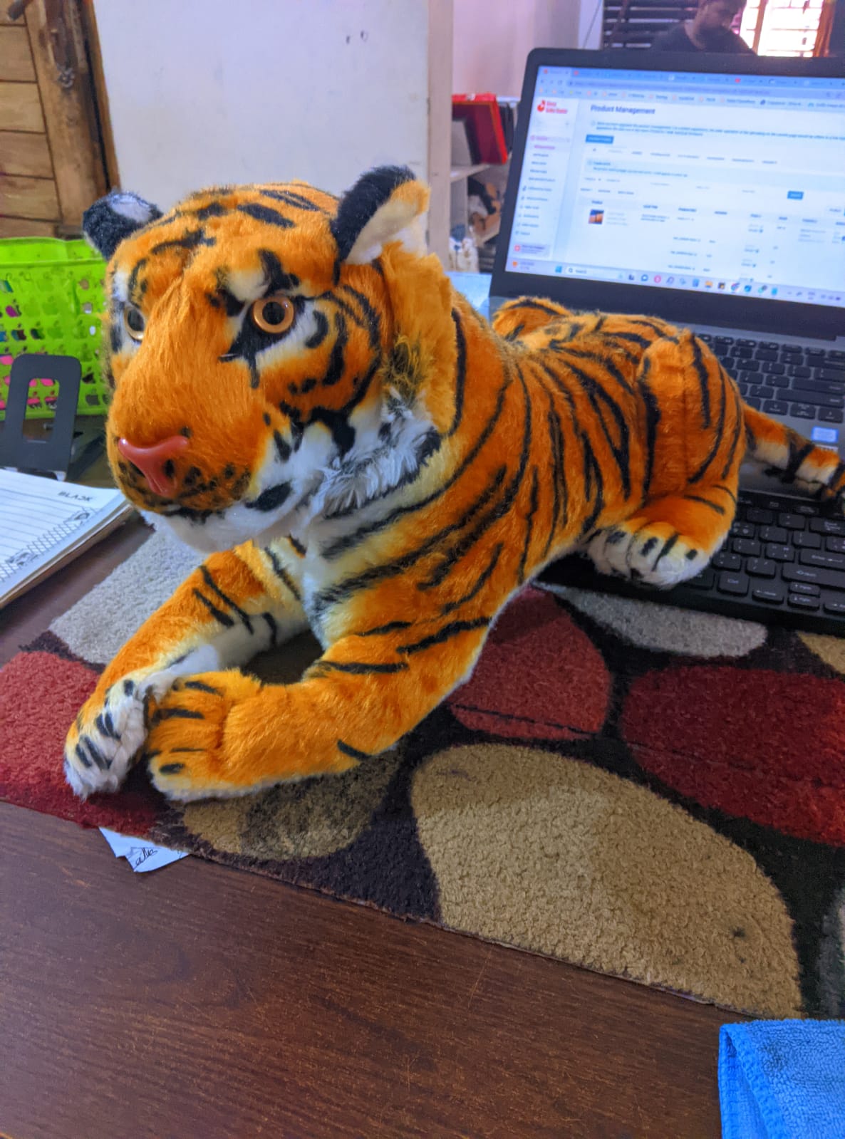 Picture of Tiger Doll - 24Inc - Yellow