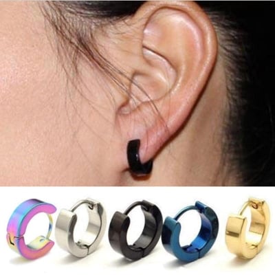 Picture of Stainless Steel Stud Earrings For Men-Women