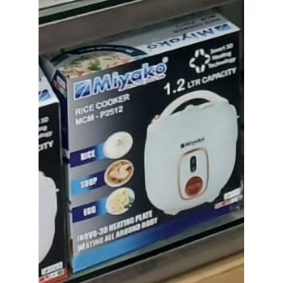 Picture of Miyako 1.2 Liter Smart 3D Rice Cooker MCM-P2512 Multicolor