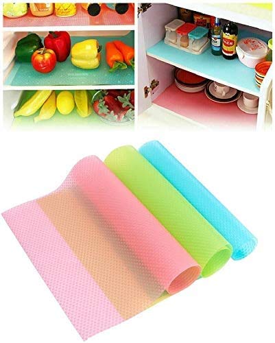 Picture of 1 Pcs Washable Refrigerator Mat Waterproof Fridge Mate Drawer Matt