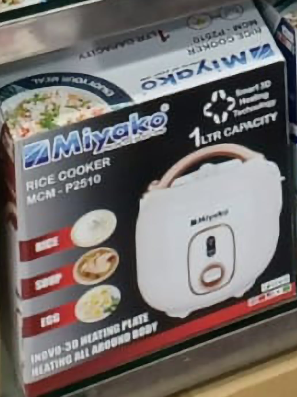 Picture of Miyako 1 Liter Smart 3D Rice Cooker MCM-P2510 Multicolor