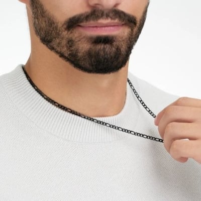 Picture of Fashion Steel Chain For Men - Black