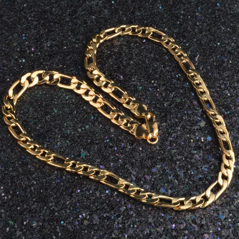 Picture of Chain Necklace For Men- Golden Chain  For Man - Gold