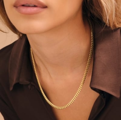 Picture of Fashion Steel Chain For Men & Women - Gold