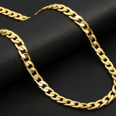Picture of Fashion Steel Chain For Men & Women - Gold