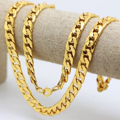 Picture of Fashion Steel Chain For Men & Women - Gold