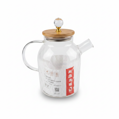 Picture of Clear Glass Tea / Coffee / Juice Kettle 102-3 Multicolor