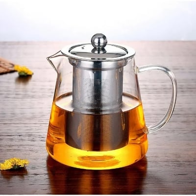 Picture of Clear Glass Tea Or Coffee Kettle 74-2 Multicolor