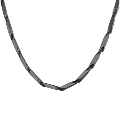 Picture of Fashion Black Ricce Chain For Man & Women - Black