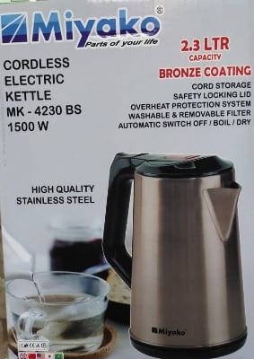 Picture of 2.3 Liter Miyako Electric Kettle MK-4230 BS Multicolor