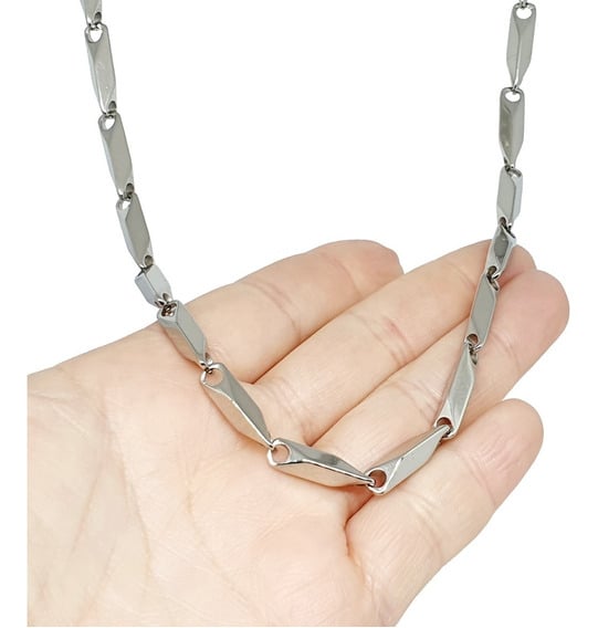 Picture of New Silver Ricce Chain For Man & Women - Silver