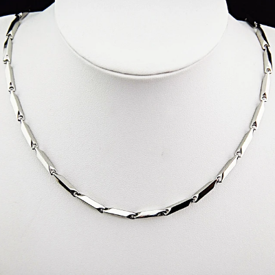Picture of New Silver Ricce Chain For Man & Women - Silver
