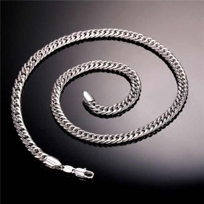Picture of Neck Chain Design For Male - Silver