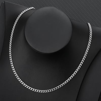 Picture of Chain Necklace For Men - Silver