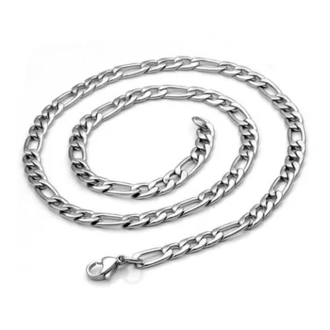 Picture of Men's Curb Chain Necklace Sterling Silver - Silver