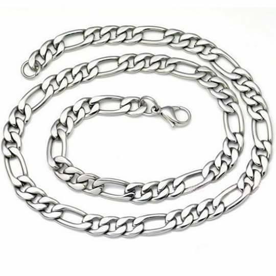 Picture of Men's Curb Chain Necklace Sterling Silver - Silver