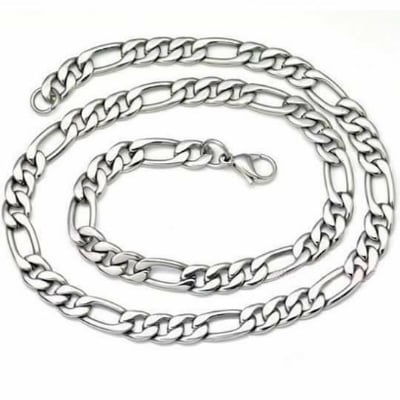 Picture of Men's Curb Chain Necklace Sterling Silver - Silver