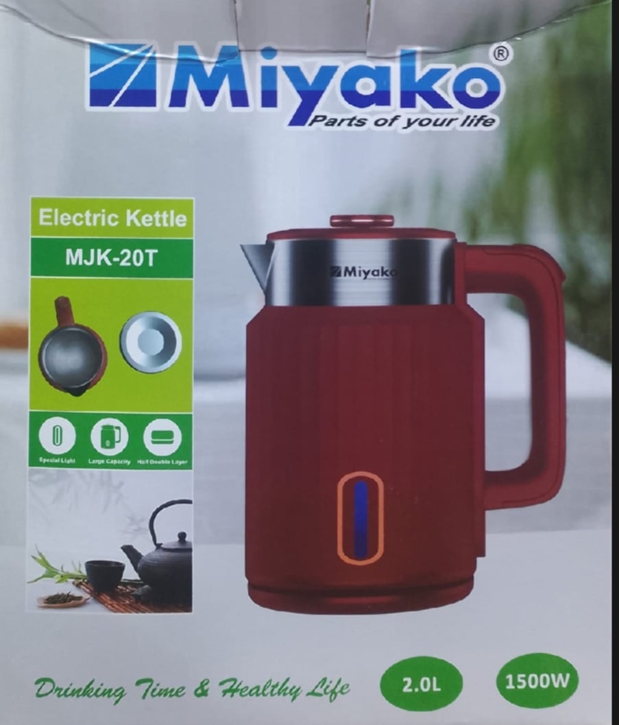 Picture of 2 Liter Miyako Electric Kettle MJK-20T Multicolor