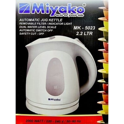 Picture of Miyako 2.2 Liter Electric Kettle MJK-5023 Multicolor