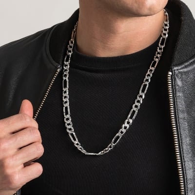 Picture of Silver Link Chain For Man & Women - Silver