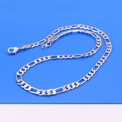 Picture of Silver Link Chain For Man & Women - Silver